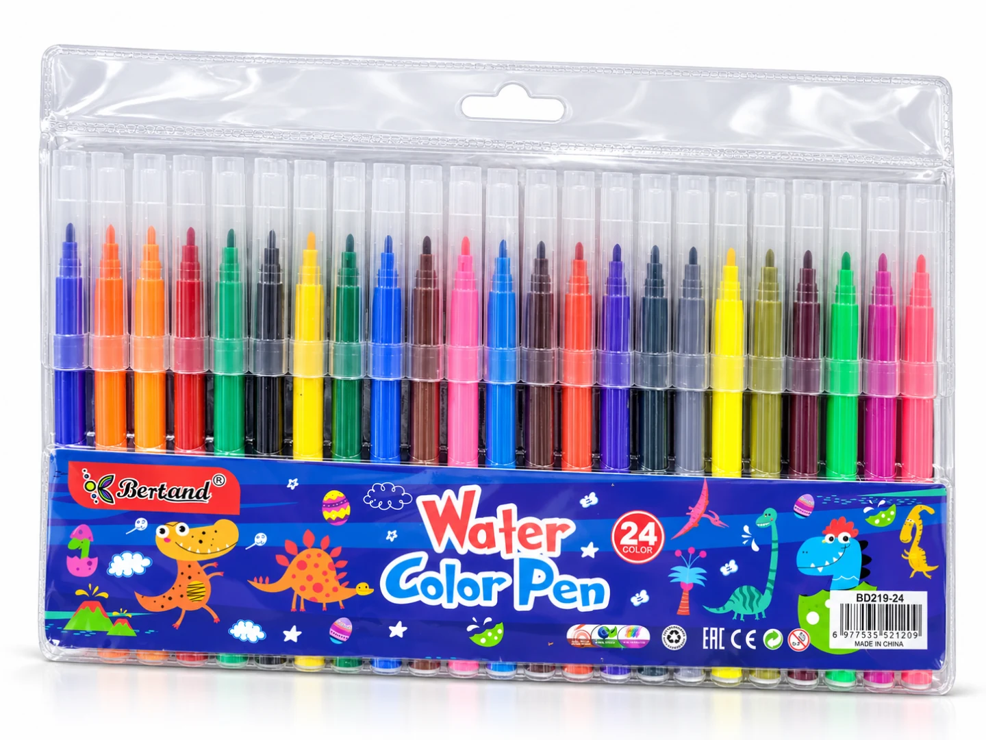 Bertand Water Colour Pen Set – 24 Colours (BD219-24) — Image 3