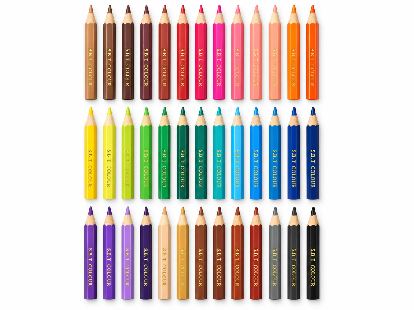 S.B.T Colour Pencil Set – 36 Pieces (CP-436)