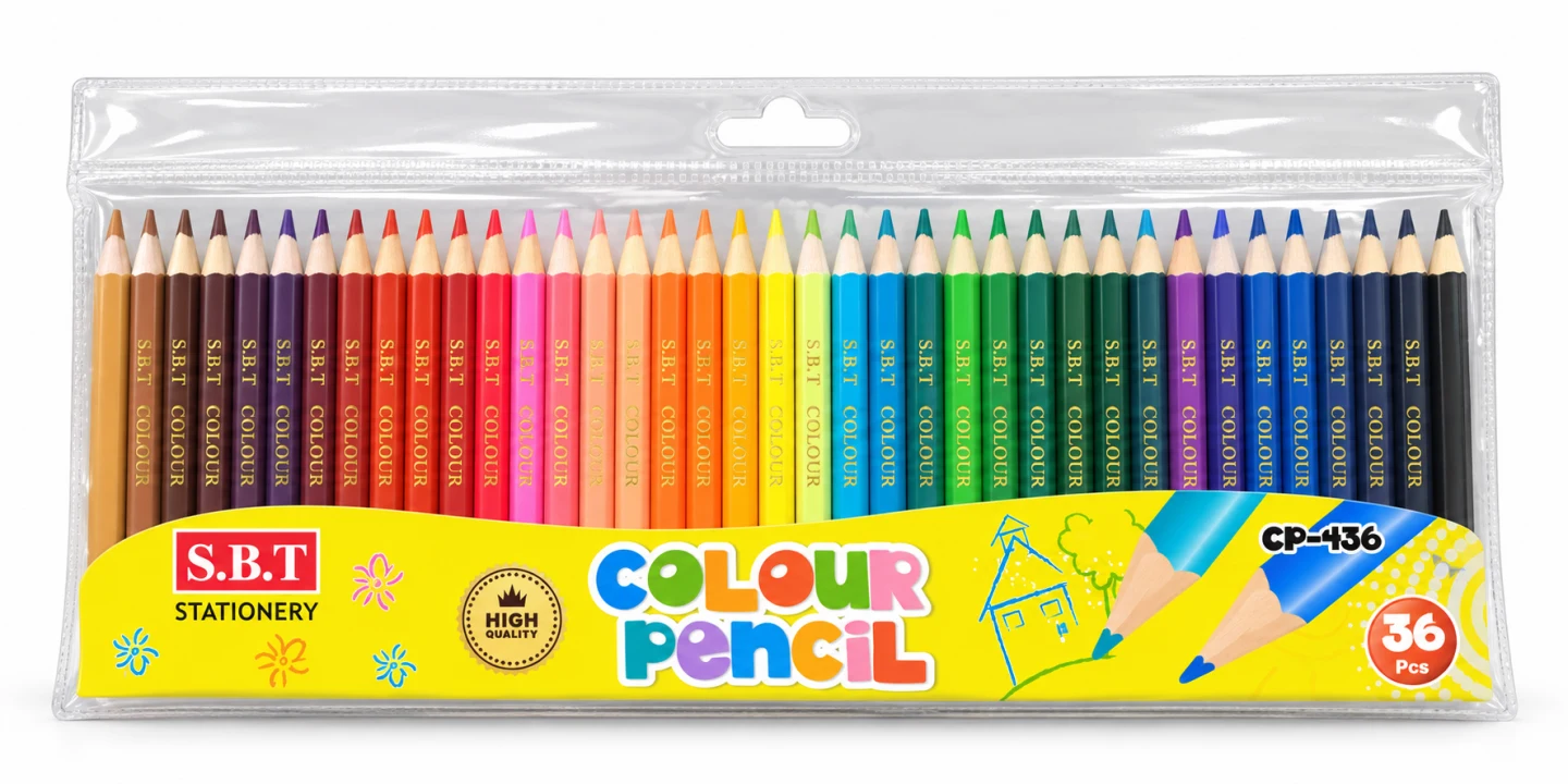 S.B.T Colour Pencil Set – 36 Pieces (CP-436) — Image 3