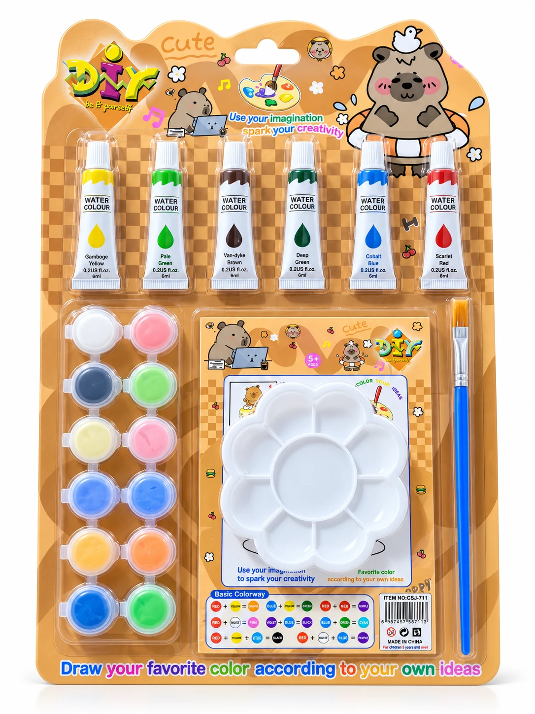 DIY Children’s Painting Kit – CSJ-711
