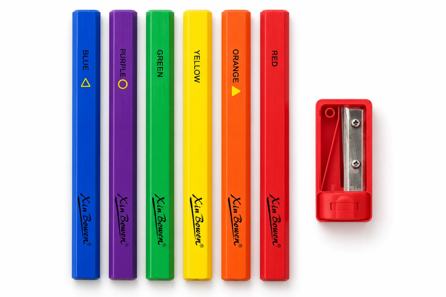 Xin Bowen Sketching Colour Pencils – 6 Colours with Sharpener