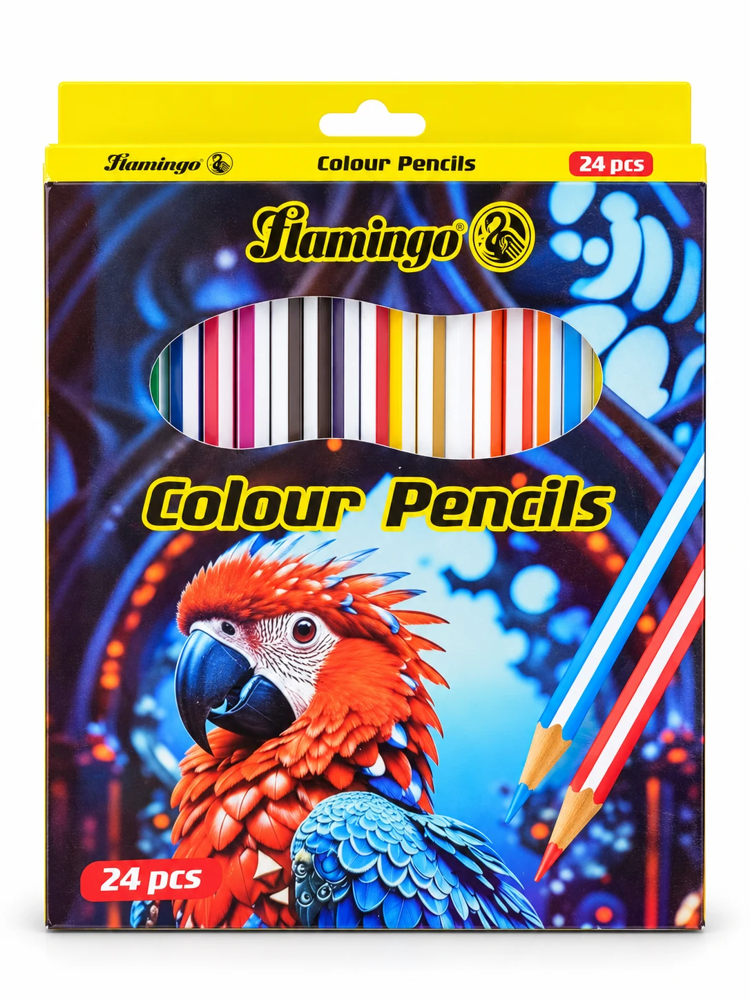 Flamingo Colour Pencils – 24 Pieces — Image 3