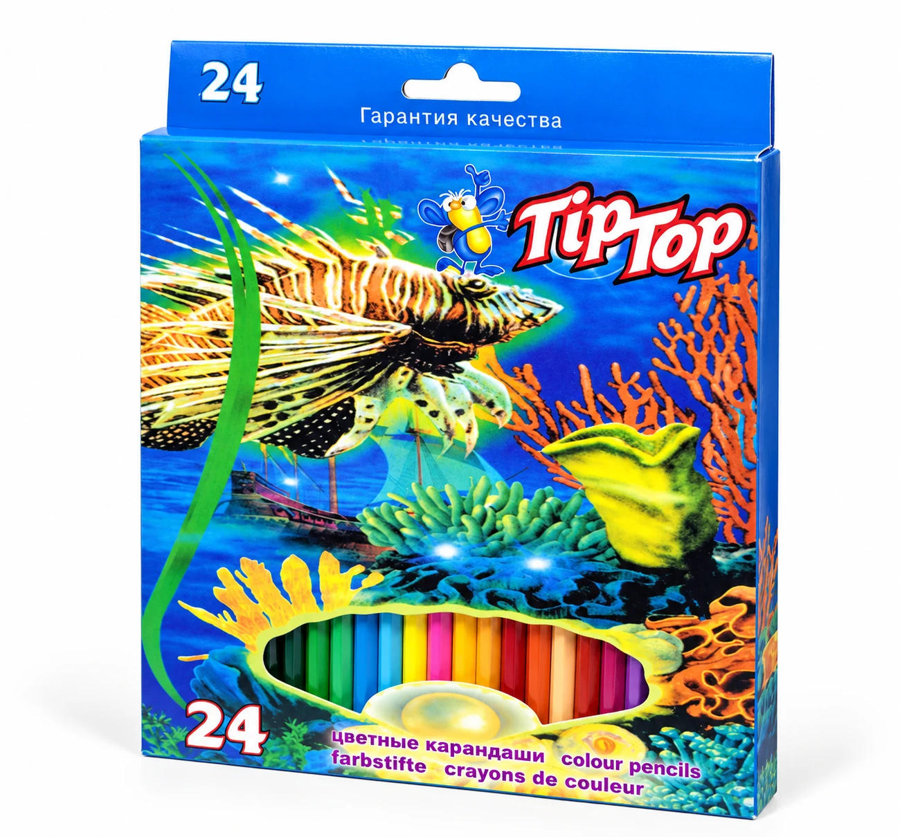 TipTop Colour Pencils – 24 Colours — Image 3