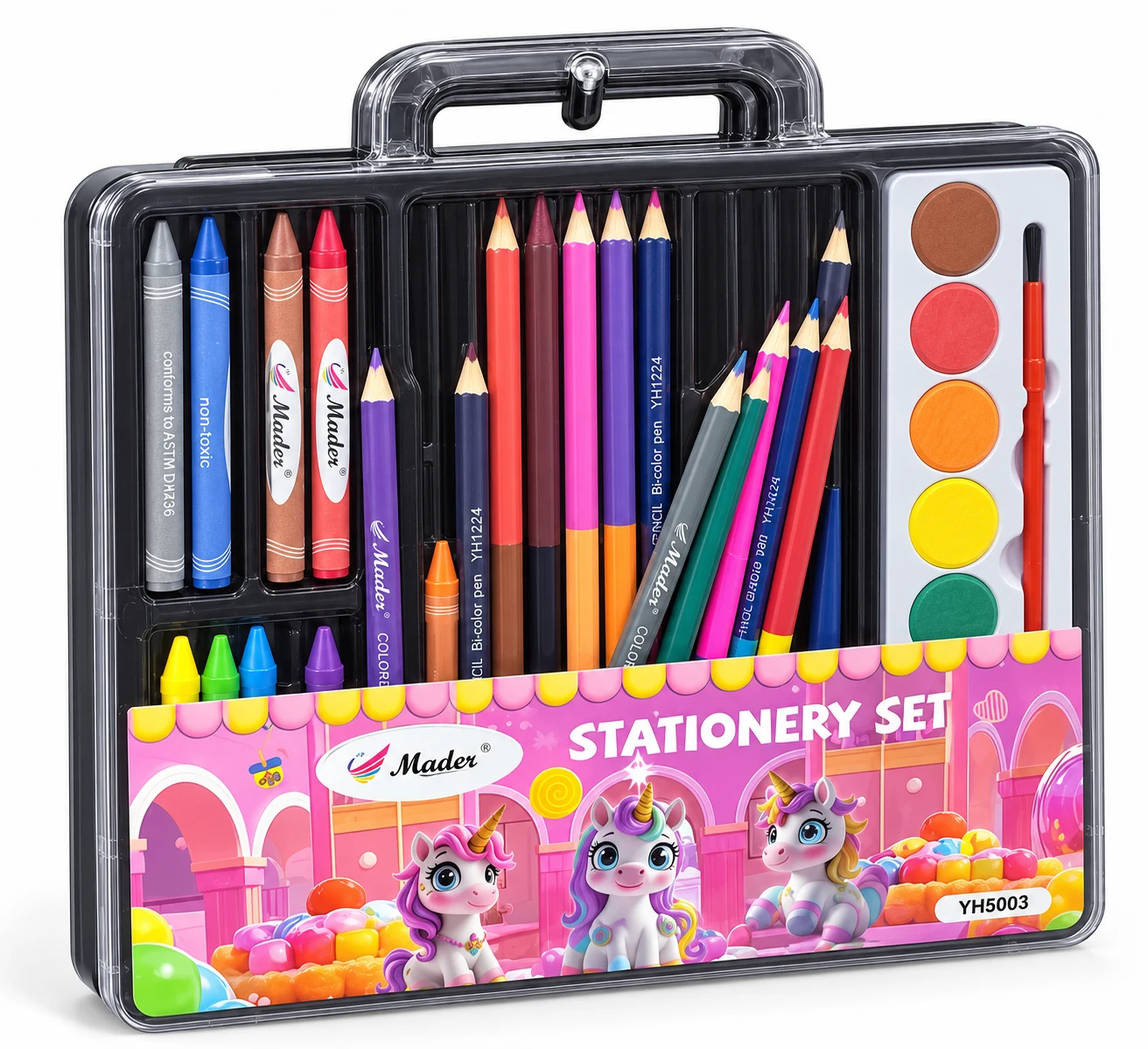 Mader Unicorn Stationery Art Set – YH5003
