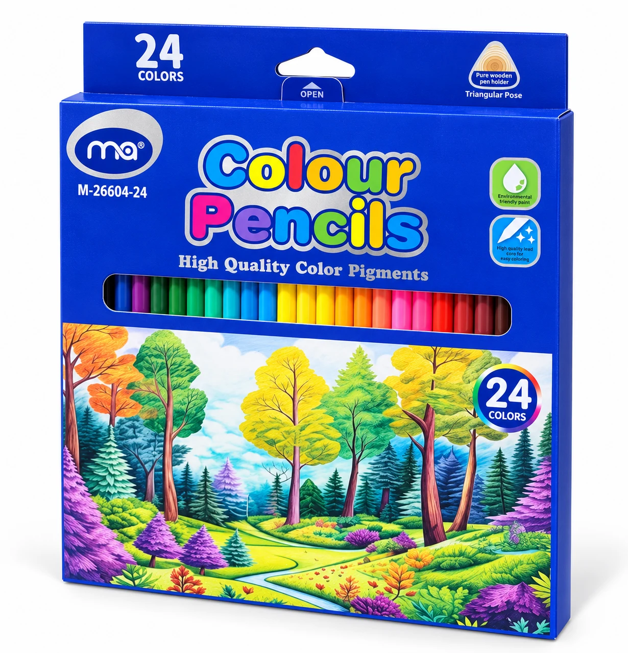 Colour Pencil Set – 24 Colours (M-26604-24)
