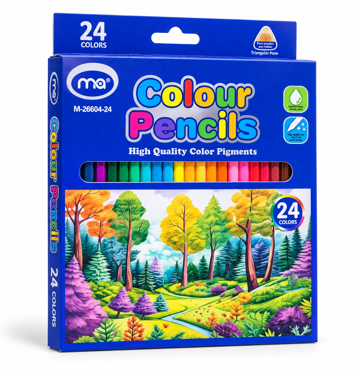 Colour Pencil Set – 24 Colours (M-26604-24) — Image 2