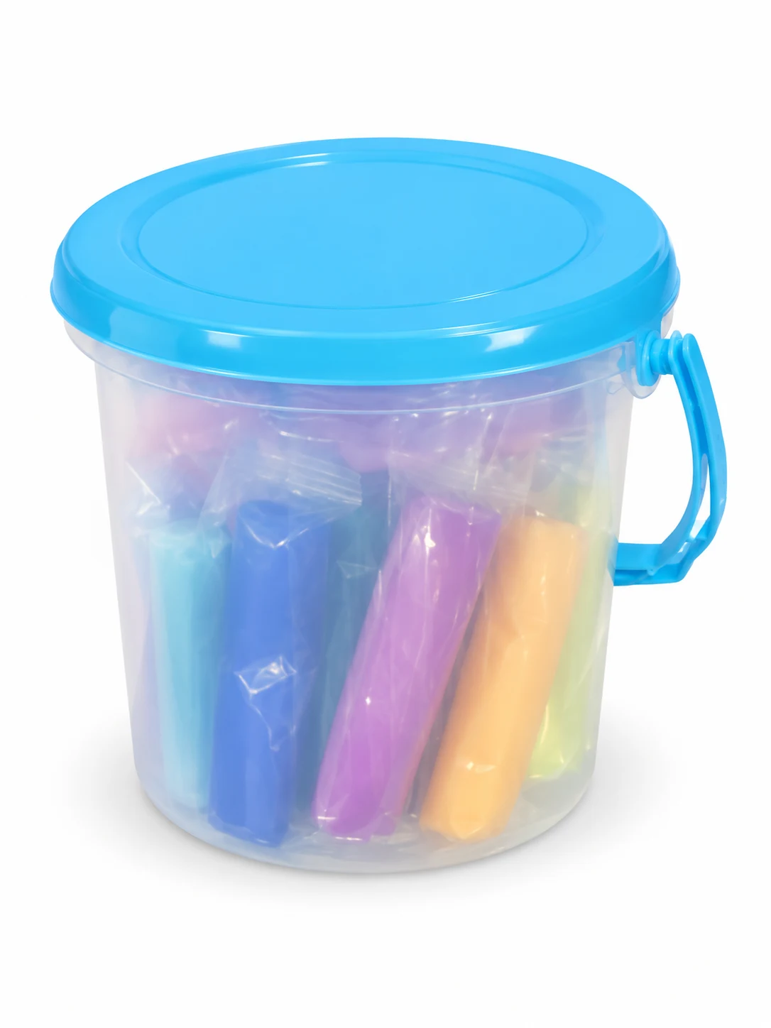 Multicolour Modelling Dough Bucket Set