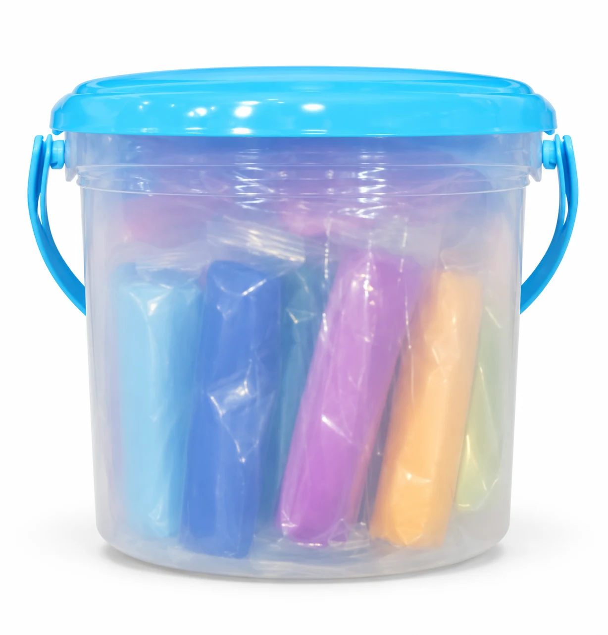 Multicolour Modelling Dough Bucket Set — Image 3