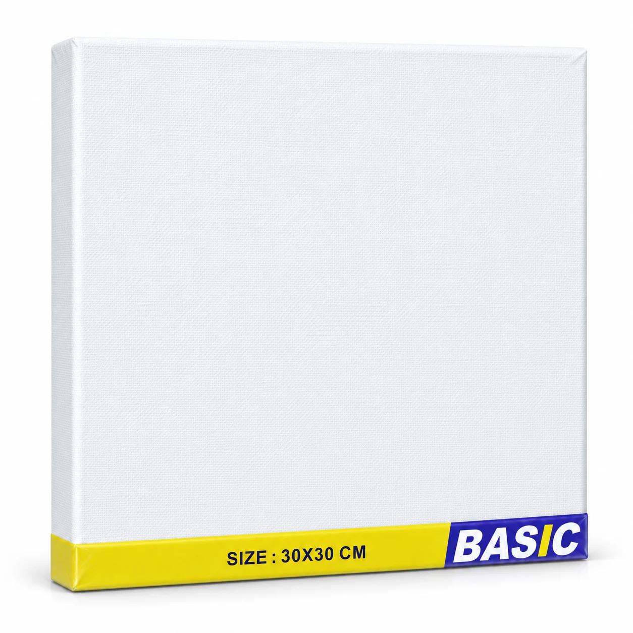 BASIC White Painting Canvas – 30 × 30 cm
