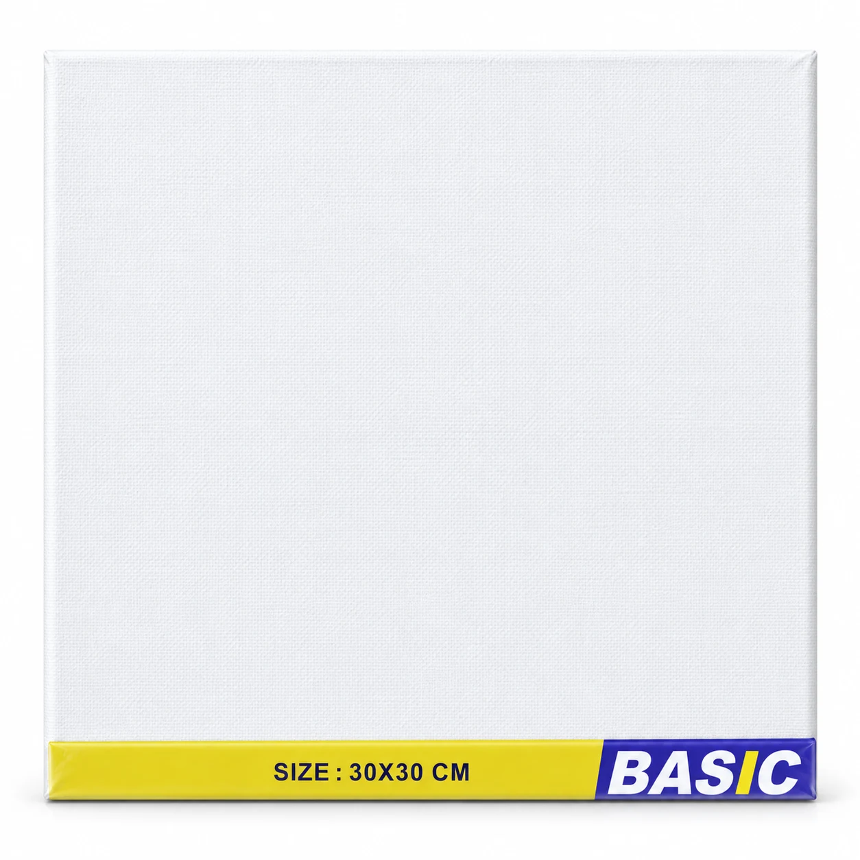 BASIC White Painting Canvas – 30 × 30 cm — Image 3