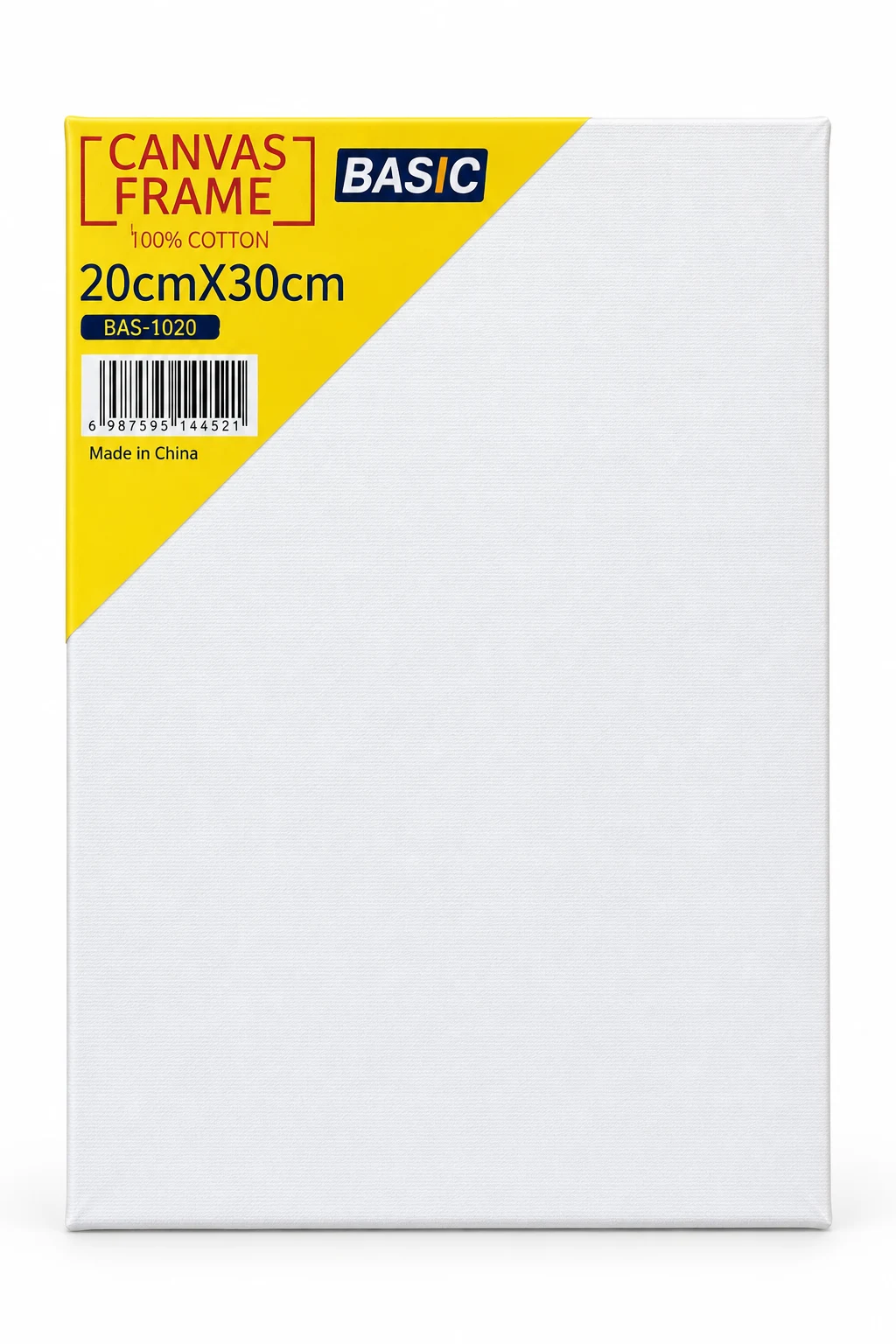 BASIC Cotton Painting Canvas – 20 × 30 cm