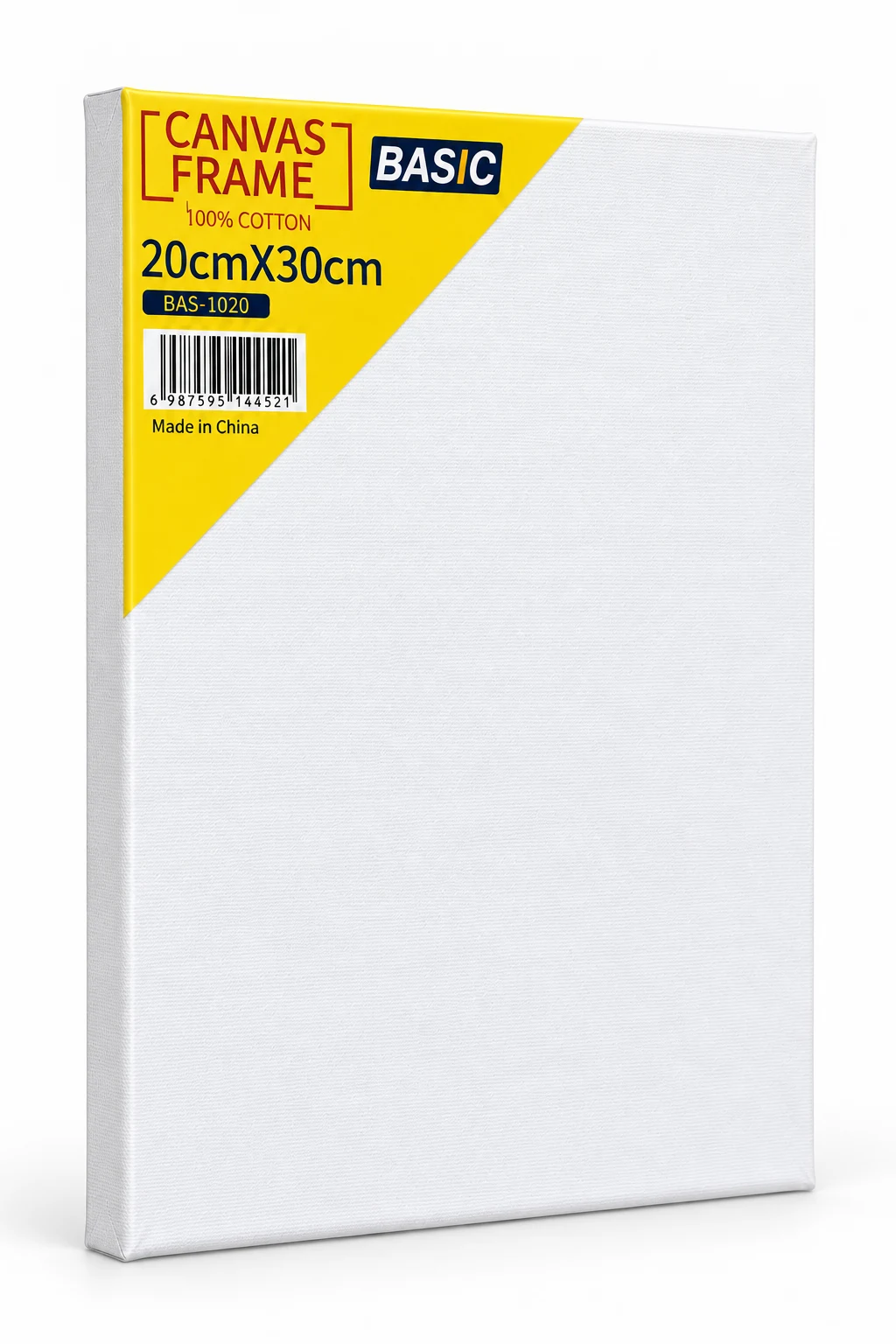 BASIC Cotton Painting Canvas – 20 × 30 cm